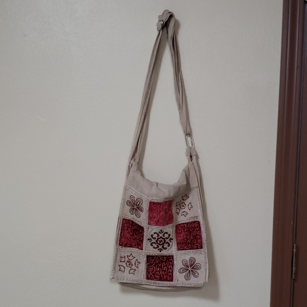Embroidered Peasant Bag